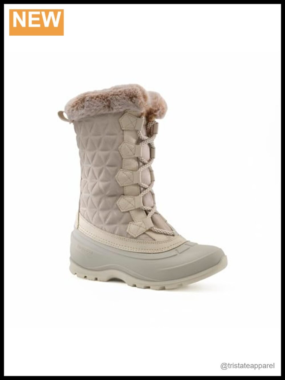 Women's Waterproof Snow Boots Thermal Insulation Rated -40°F Winter Lace-Up